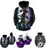 Nightmare Before Christmas Sally And Jack Skellington 3d Hoodie Sweatshirt In Various Sizes