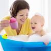 Bath Rinser Cup for Babies Cartoon Bear Baby Bath Rinse Cup with Handle Rinsing Water Scoop for Protecting Infant Toddlers Eyes