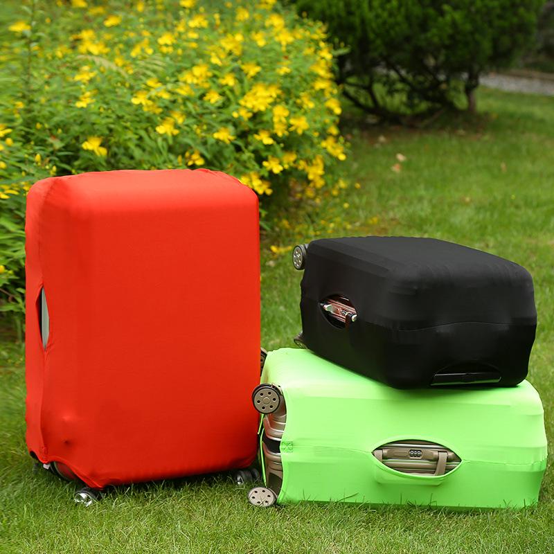 Drukowany elastyczny pokrowiec na bagaż odporny na kurz - Pogrubiony ochronny pokrowiec na walizkę