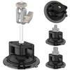 Silicone Suction Base Secure Hold for Smooth Surfaces Attachment of Video Equipment and Accessories
