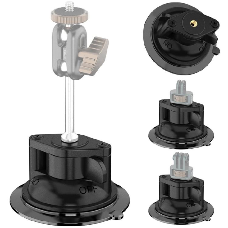 Silicone Suction Base Secure Hold for Smooth Surfaces Attachment of Video Equipment and Accessories