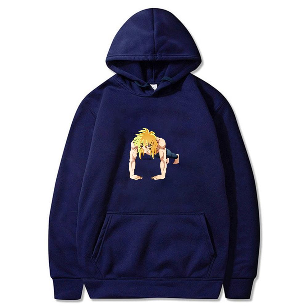 

Cygnus Sweatshirts For Men Hoodies Pullover Knights Of The Zodiac Saint Seiya 90s Anime New Arrival Pocket Clothes 3XL