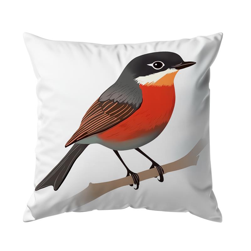 1 Pc Bird Pillow Cover For Home Living Room Bedroom Sofa Office Decorative Pillowcase Soft Throw Pillows 45*45 Cm