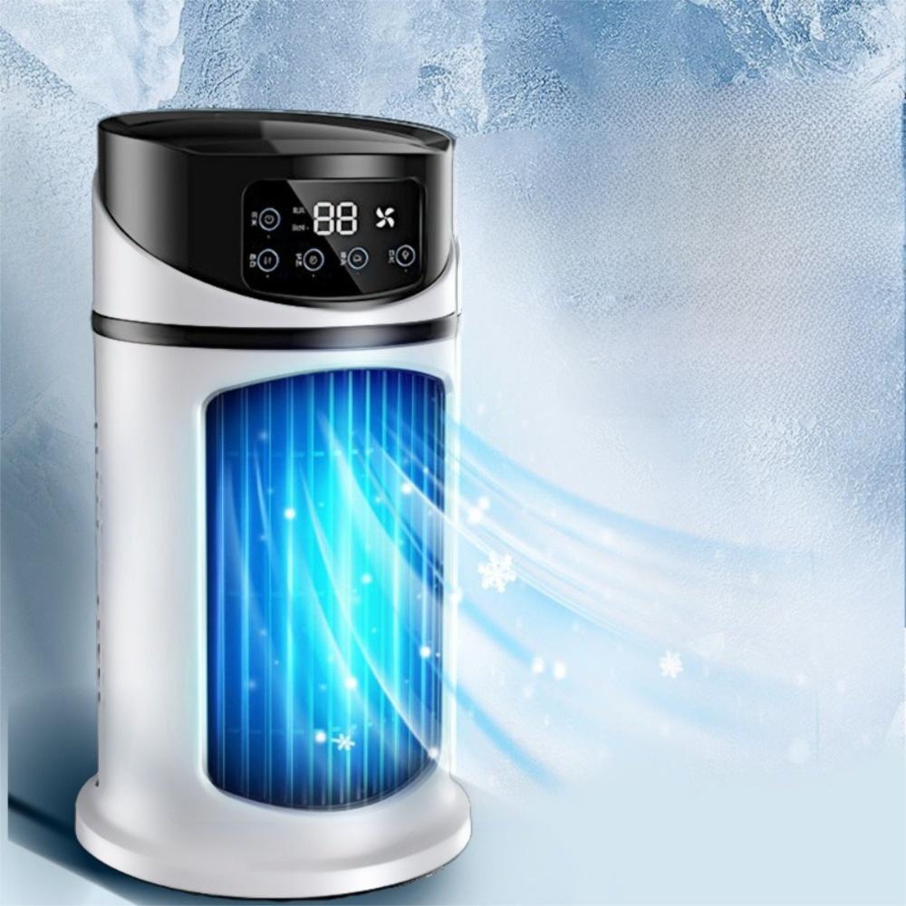 6-Hour Timer Air Cooling Fan 6-Speed Cold Air Conditioner Fan Portable Air Cooler  Home Use