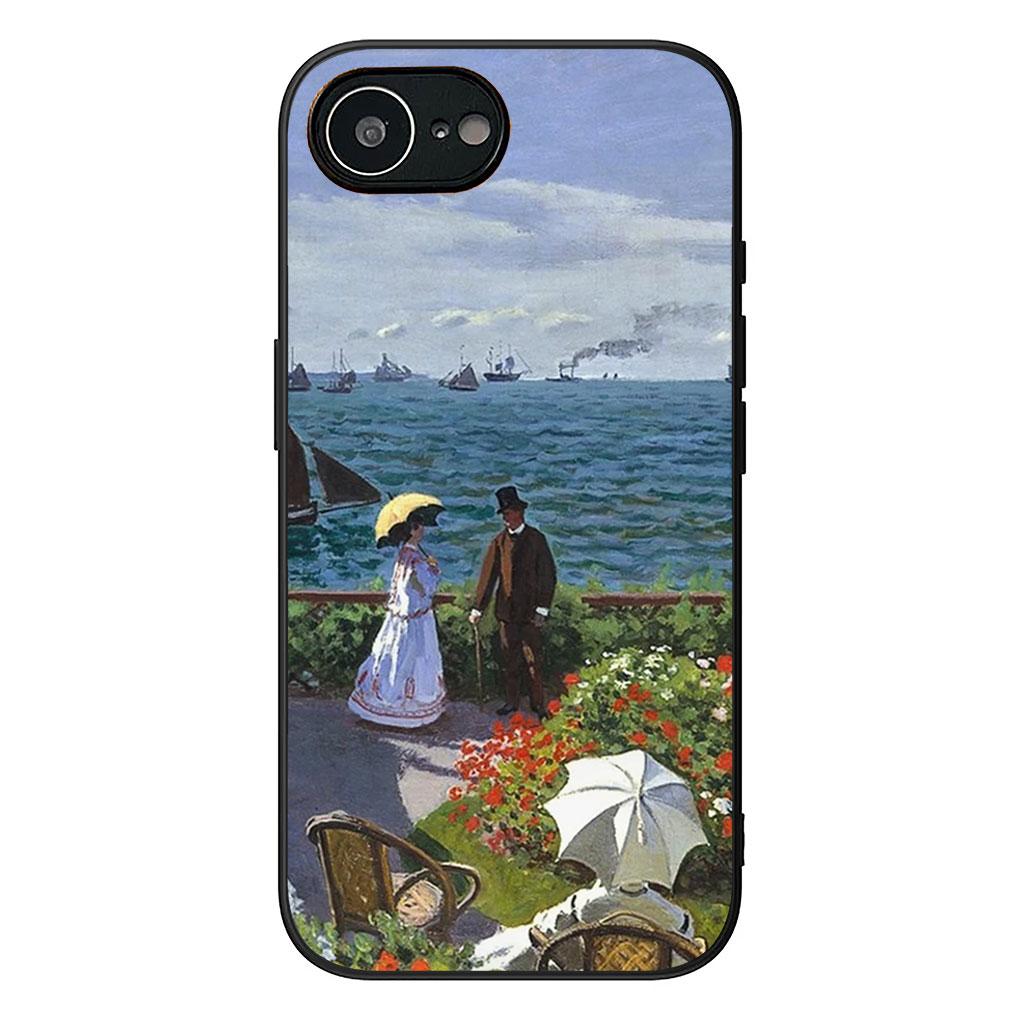 for Motorola Moto Edge 70 60 Fusion NEO Pro G Stylus G56 G96 G52 G04 G05 20 Phone Case Claude Monet Impressionism Waterlily Cat