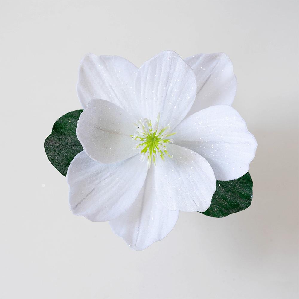 Velvet Christmas Lotus Flower 25cm Christmas Tree Wreath Multi-color Xmas Tree Ornaments  New Year