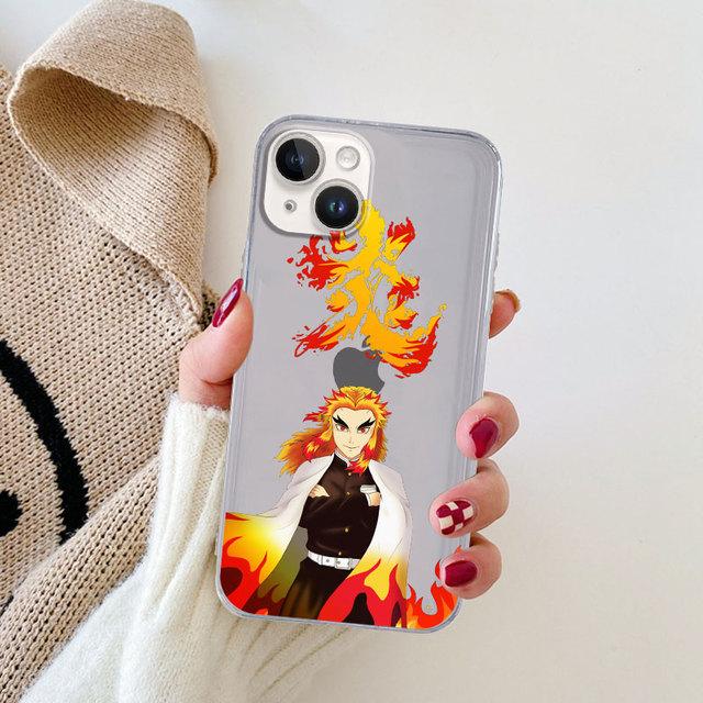 Demon Slayer Iphone Xs Case Anime Silicone Case For Iphone 6s 11