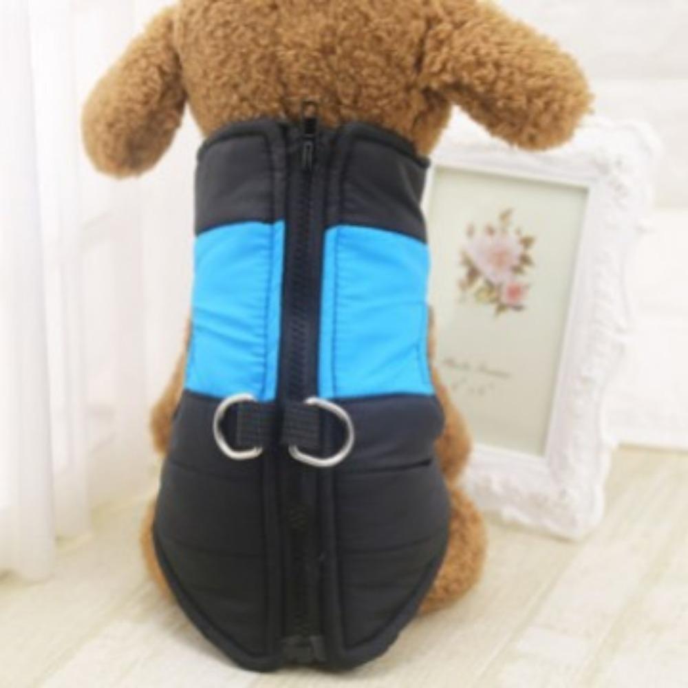 Pet winter cotton coat out large, medium and small dog dog cat clothes cat supplies dog leash