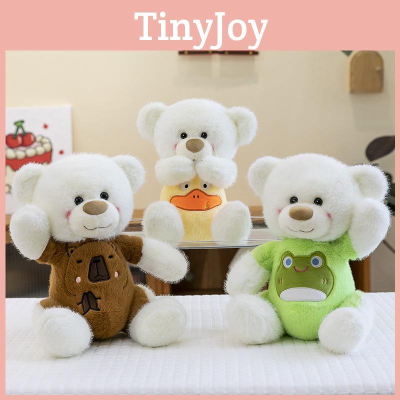 Transforming Cartoon Cute Capybara Bear Plush Toys Doll Kids Gifts Birthday