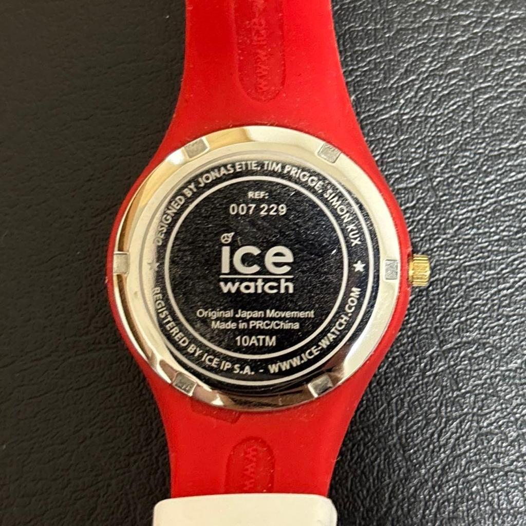 שעון יד Ice Watch Ice Ruler לבן-זהב קטן 007 229 משומש