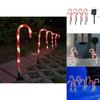 Christmas Led Candy Cane Landscape Light For Garden And Driveway Decor