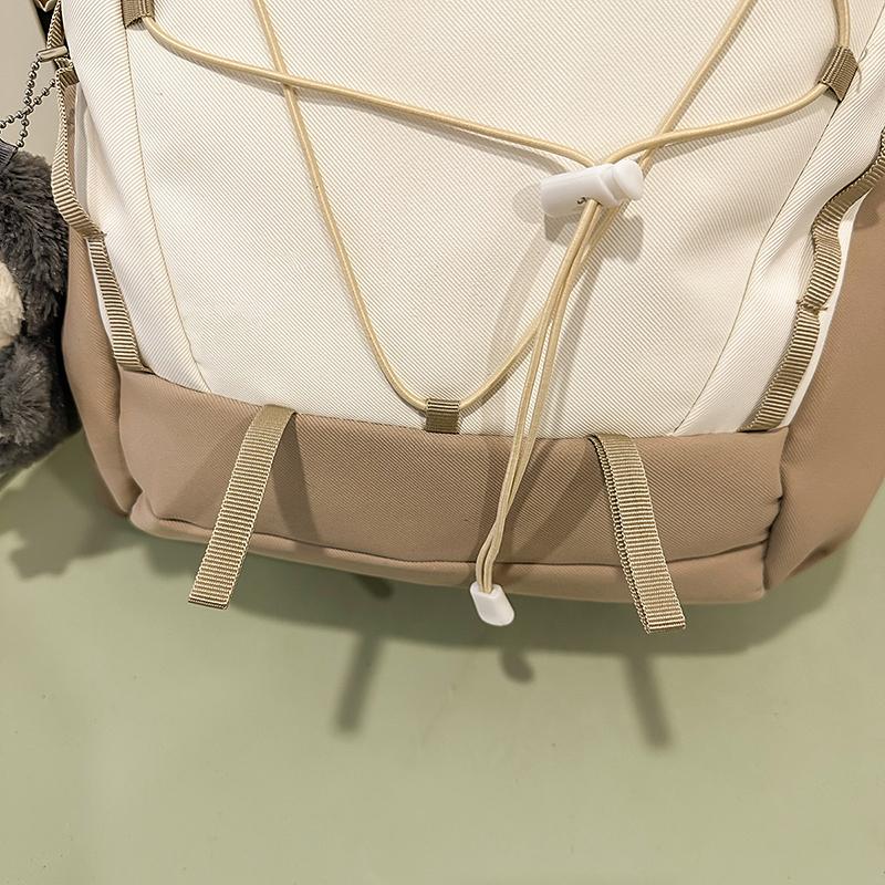 Cartoon Student Schoolbag Girl's Large Capacity Backpack