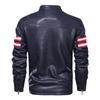 Winter Men's Washed PU Leather Jacket Casual Men's Leather Jacket Jacket Style Men's Top