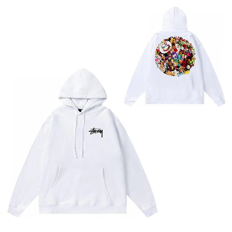 Mens Oversized Hooded Sweatshirt With Letter Print Heavyweight Cotton Winter Streetwear Style