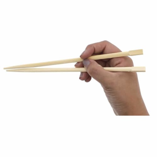 Yamato Bussan Disposable Chopsticks, Twin, Naked Bamboo, 21cm Long, Pack of 100
