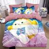 3D Print Cartoon Game Eggy Party Bedding Set Boys Girls Twin Queen King Size Duvet Cover Pillowcase Bed Boys Adult Home Textiles