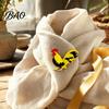 Scratch-resistant Brooch Chicken Rooster Pin, Acrylic Lightweight Farm Cute Animal Jewelry, for Backpacks Hats Jackets Thanksgiving Pin