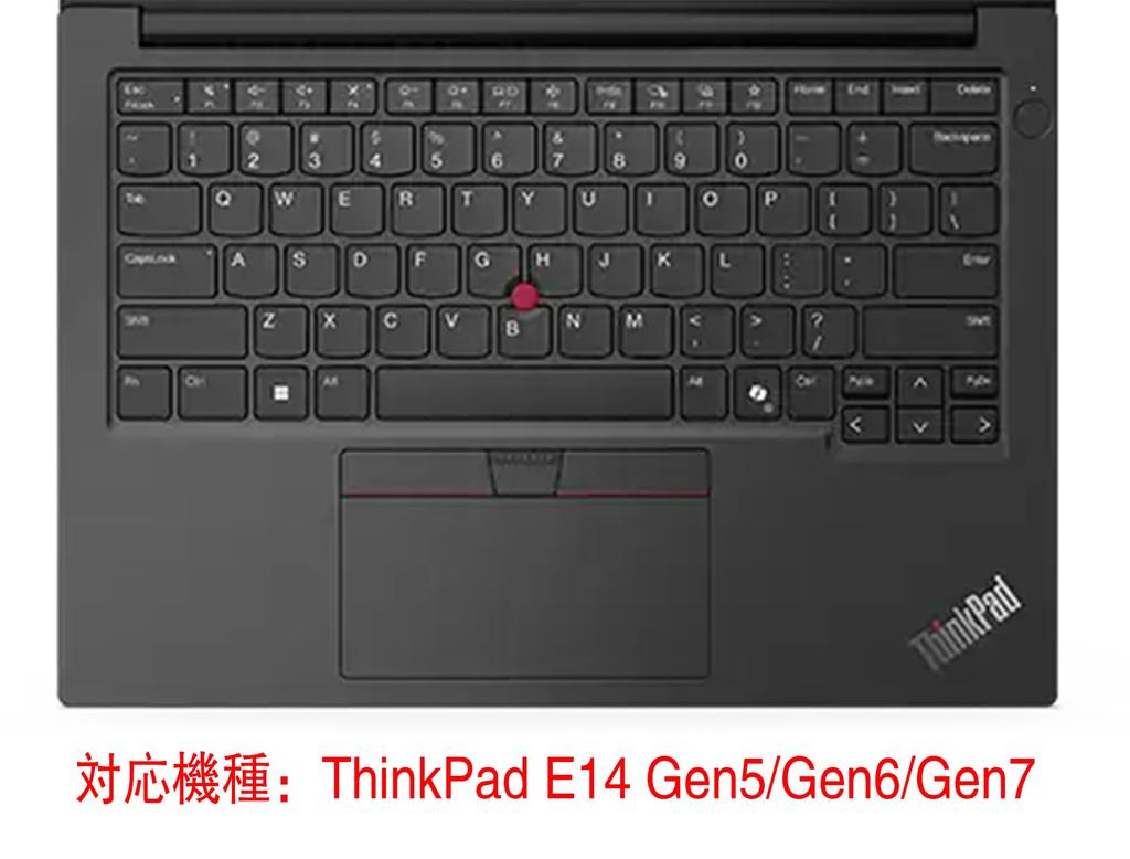 Keyboard Cover for Levono ThinkPad E14 Gen US Silent Lenovo Transparent Type Protective Protective Please Note That It Is Not Compatible with Japanese