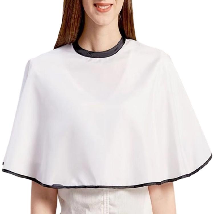 

Barber Cape Waterproof Cloth Bridal Styling Essential Salon Professionals Photoshoot Ready Hair Protection Cloth білий