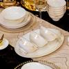 Jingdezhen Ceramic Dinnerware Set - Light Luxury Style