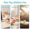 Kawaii Big Eyes Cartoon Goldfish Slow Rebound Gold Powder Maltose Ball Squeeze Fidget Toy Big Tail Goldfish Kids Gifts