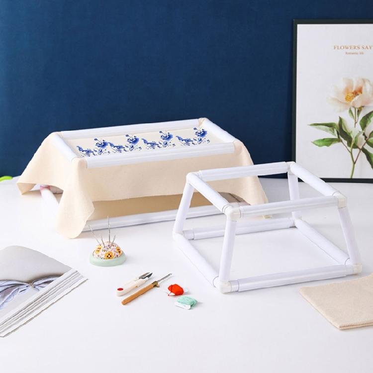 Embroidery Hoop Quilting Frame Trapezoids Embroidery Snap Frame for Quilting