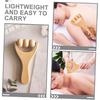 4pcs Wooden Massage Tools Ergonomic Wood Massager for Full Body Relief for Neck Back Legs Arms and Feet Lightweight and Portable for Home and Travel
