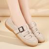 Damensandalen Sommer-Essentials Mary Jane Strand-Flats Bequeme weiche Gehsandalen Römische Sandalen für Mädchen Übergröße