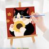 20*20cm Digital Painting Painting By Numbers For Adults Animal Cartoon Drawing On Canvas Handpainted Home Decor Z6R6