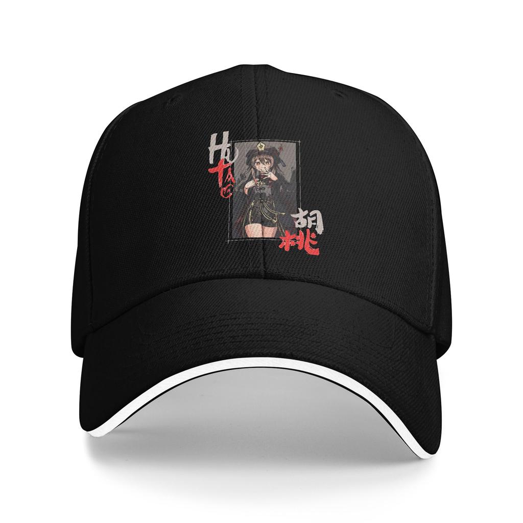 Genshin Impact Cute Geo Slime Baseball Cap Retro Anime Game Sandwich Hats Unisex Style Polyester Dad Hat Sport