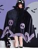 Luna's Little Bat Hooded Coral Fleece Blanket & Sleep Robe