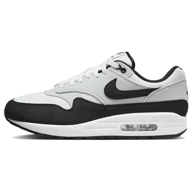 Nike Air Max 1 White Black Sneakers Casual Shoes FD9082-107