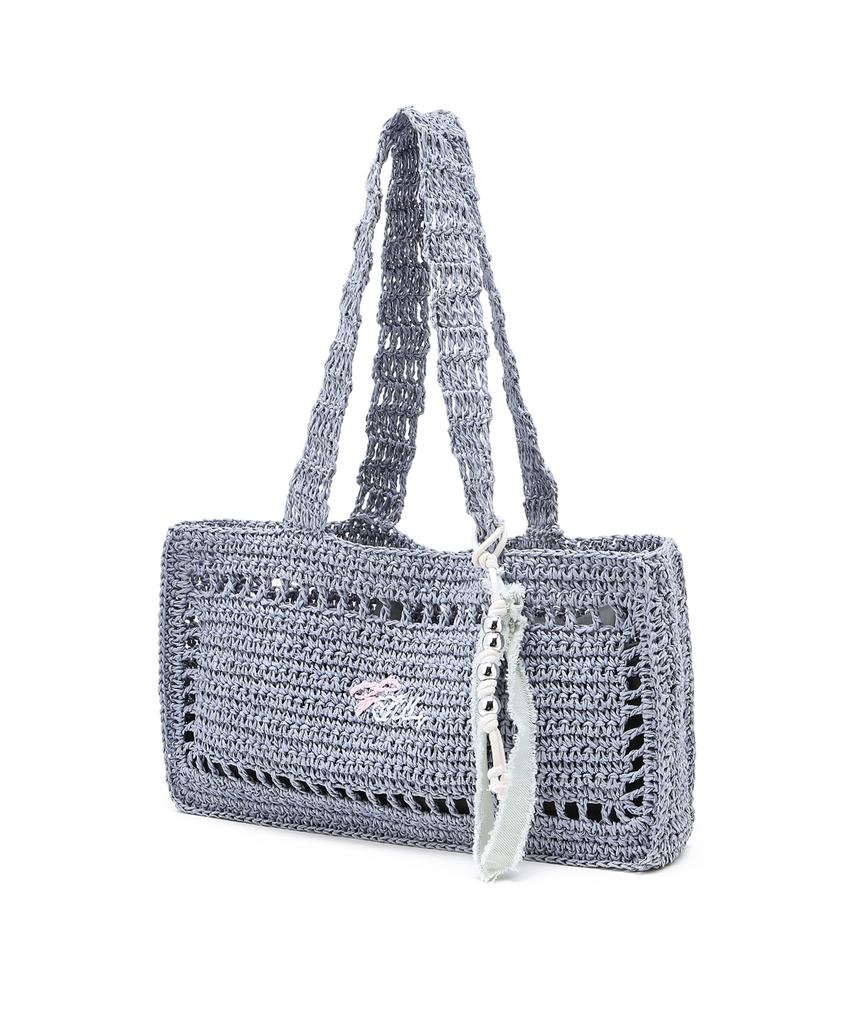 Jill By Jillstuart [Air] Raffia Shoulder Bag - 2 Colors