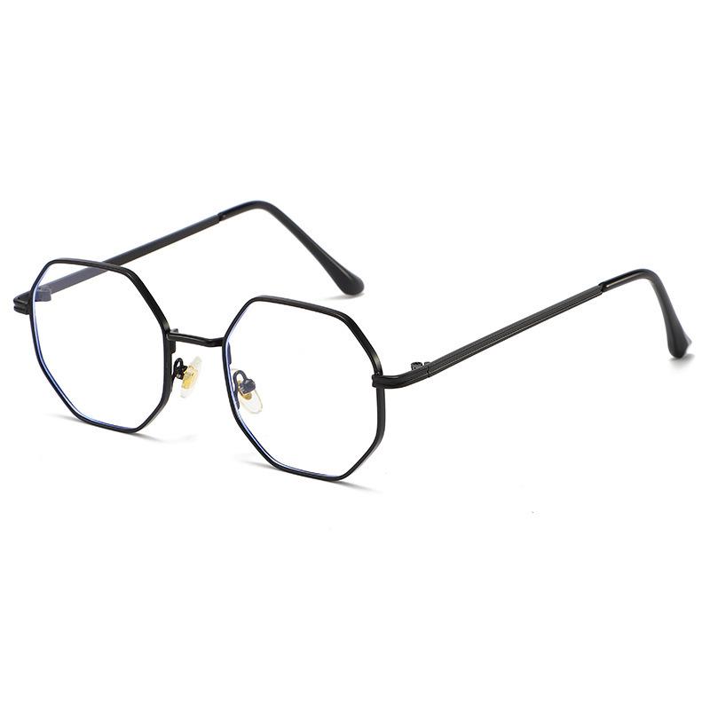 Y12501 Retro Polygonal Metal Sunglasses for Women & Men - UV Protection