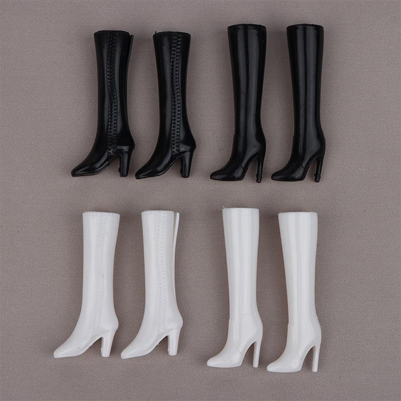 Pointed High Heels for Dolls 5 Pairs Toy Boots Princess Dress Up and Playhouse Fun