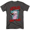 Courage Der feige Hund Ich weiß Lizenzierter Erwachsenen-T-Shirt