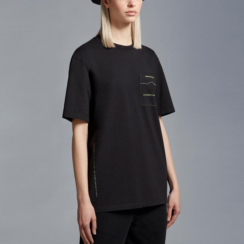 Moncler x FRGMT SS23 T Shirt Unisex Black I209U8C00005M3265999