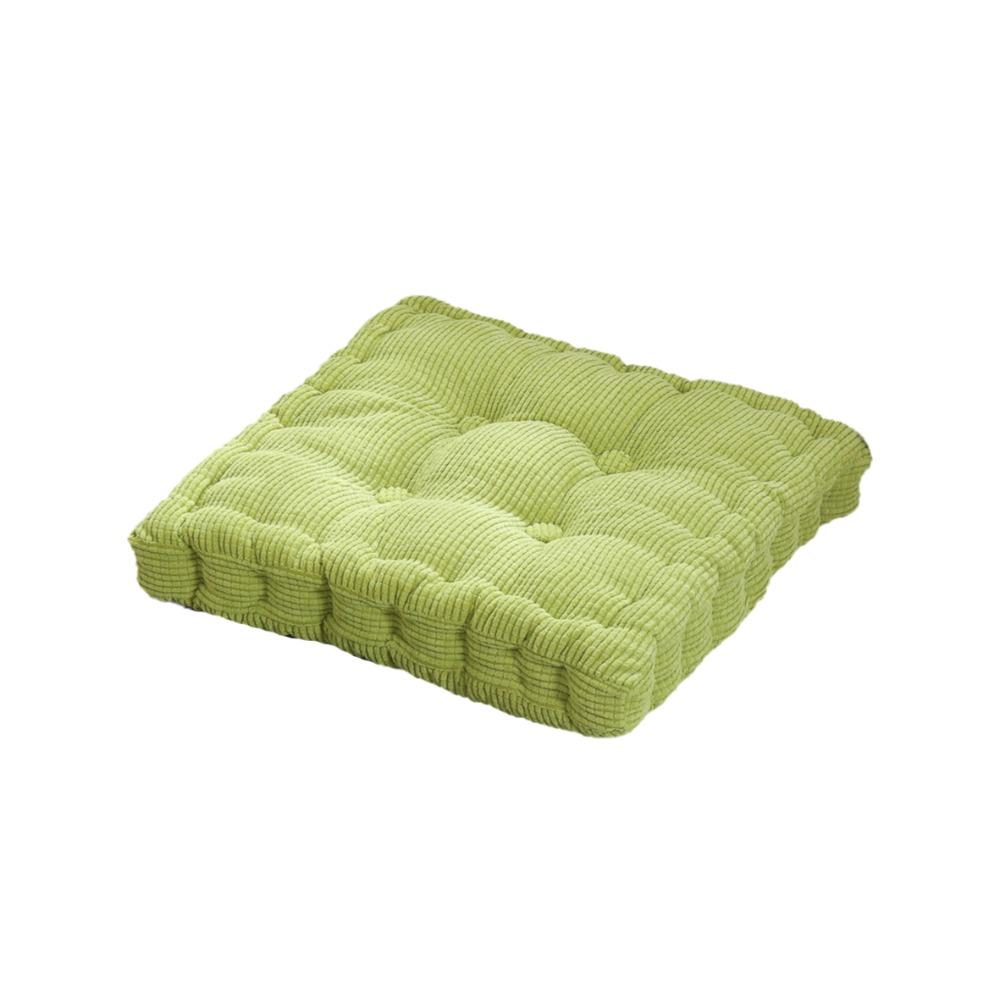 Solid Color Tufted Seat Cushion Thickened Sofa Cushion Durable Chair Mat  Office