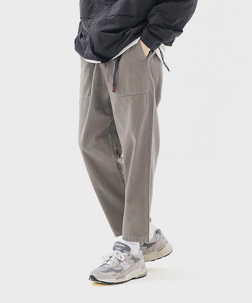 Geulamichi Loose Tapered Pants Grey