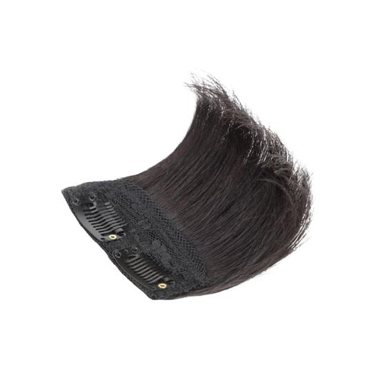 

10 см парик, подушечки для волос, пушистые натуральные наращивания, прямые дополнения для головы, мягкие волосы, невидимый парик, высокая температура черный коричневый