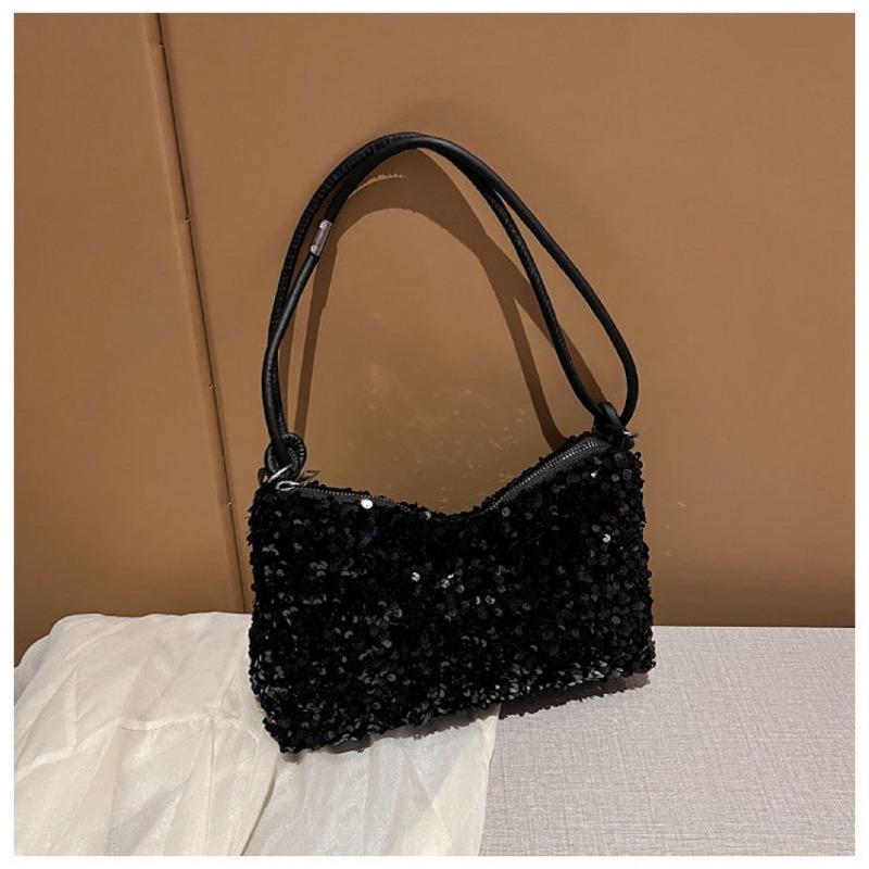 Versatile Casual Fashion Women's New Shoulder Messenger Bag Sequin Bag Spice Girl Bag