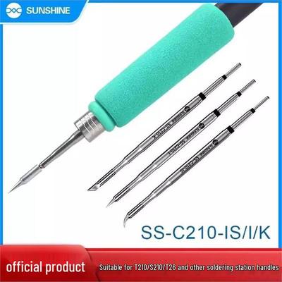 S-210 Soldering Iron Tip for T210/S210/T26 Station Handles - Heating Core and Knife Tip