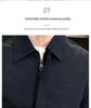 Men's Slim-Fit Turn-Down Collar Coat - Light Mature Autumn Style 2026 Executive Jacket