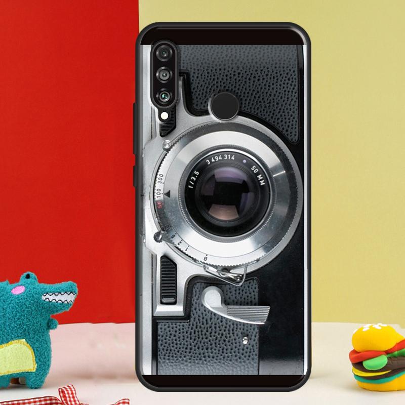 Retro Classic Vintage Camera For Huawei P30 Pro P60 P50 P20 P40 P Smart Nova 9 5T Honor Magic 5 Lite X8 X9 a 50 70 Case