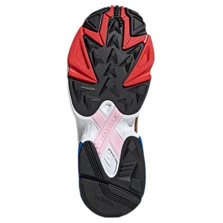 Adidas Originals Falcon Kožené Pohodlné Všestranné Protiskluzové Nízké Pánské Boty Dámské Tenisky Světle Béžové G54688