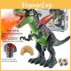 Remote Control Spray Dinosaur With Egg Laying And Projection For Childrens Gift