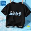 2025 Kids T-shirt K-Pop Demon Hunters Tiger Shirt Fans Gift Toddler Girl Boy Demon Hunters Tiger