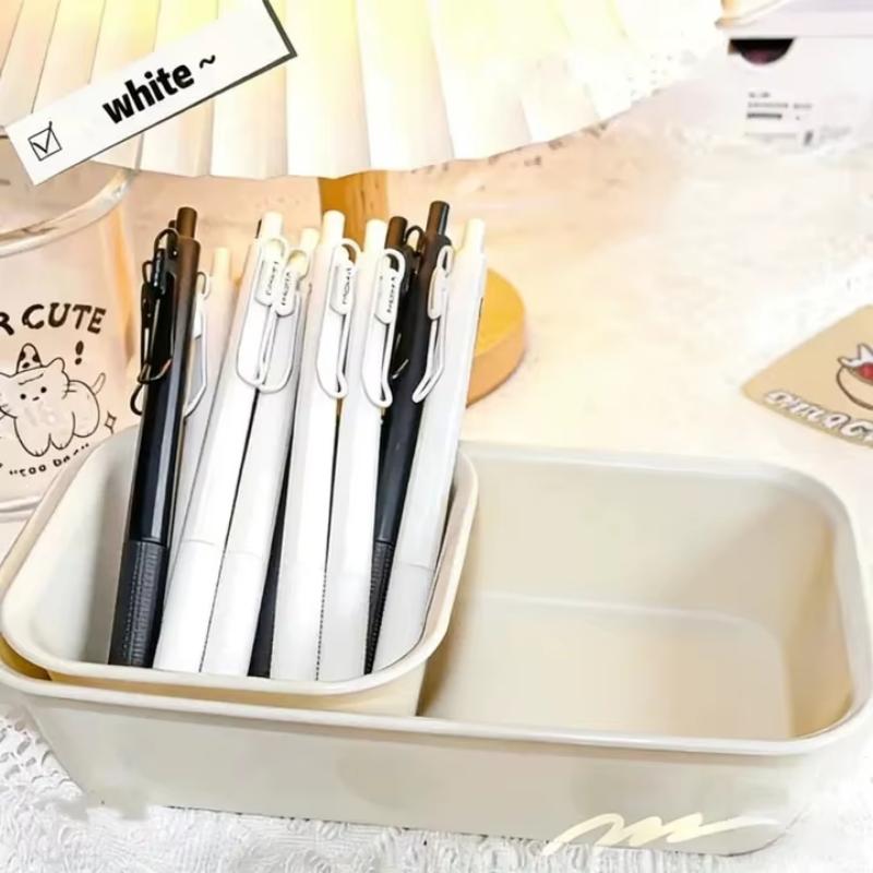 Creative Press Neutral Pen Signature Pen Black Pen Student Supplies Quick Drying Pen Stationery