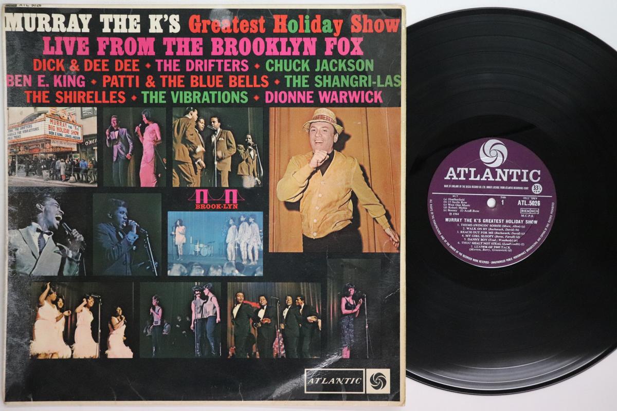 

LP Record VARIOUS Murray The Ks Greatest Holiday Sho ATL5026 ATLANTIC 1964 UK SoulFunk Used