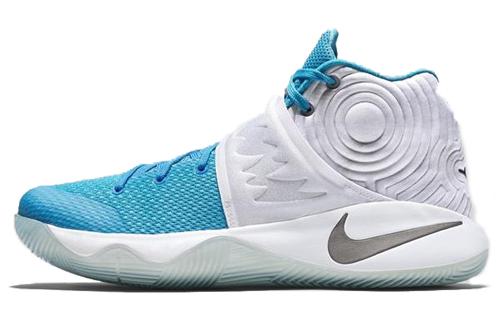 

Nike Kyrie 2 Протиковзкі Протиковзкі Середні Баскетбольні Кросівки Чоловічі Білі Сині 823109-144 42.5